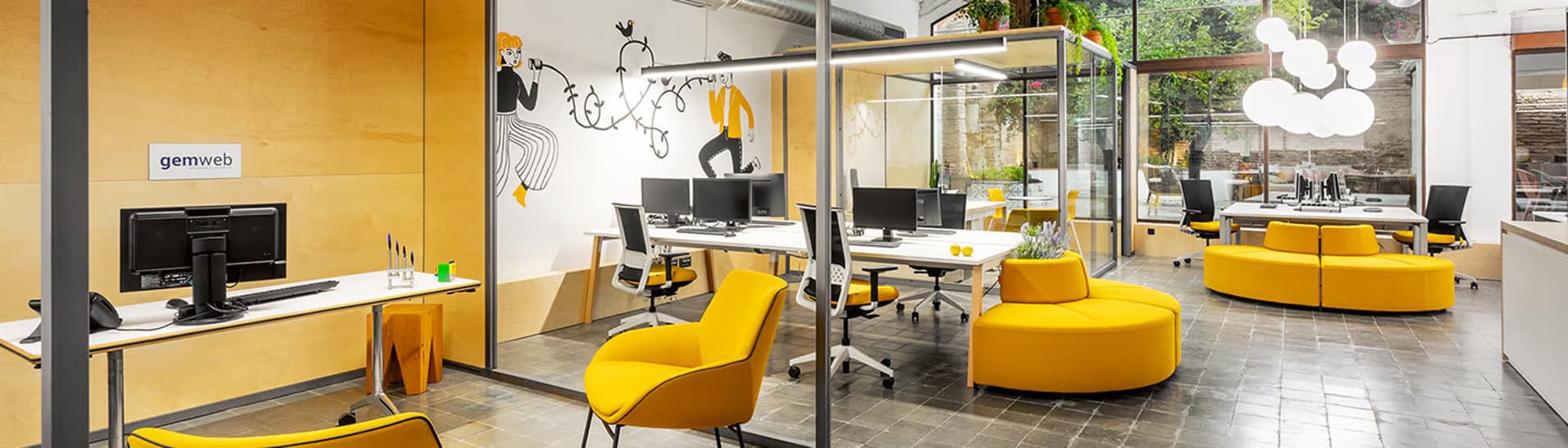 La importancia del color en las nuevas oficinas | Diseño de Espacios con PMC